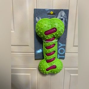 - Brand New Dog 7”  Plastic Bone With Squeaker